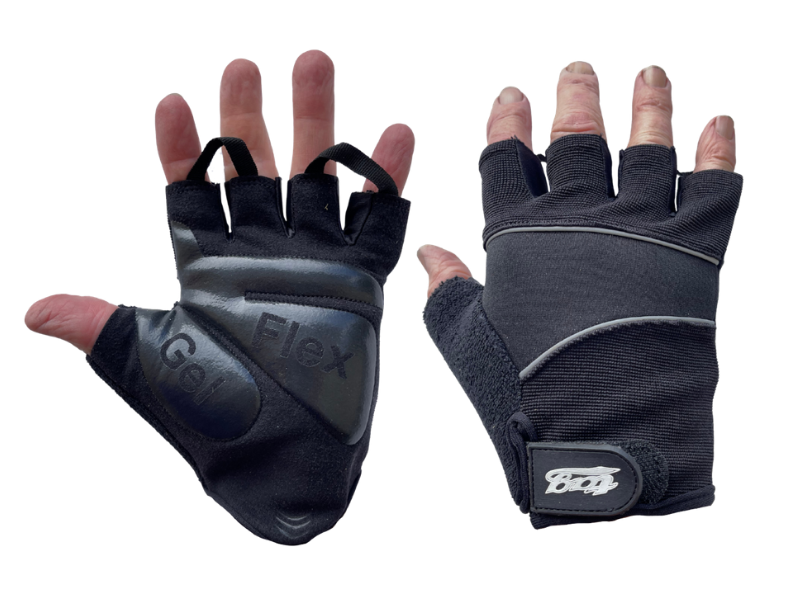 TAG BIKE GLOVE WITH GEL - FINGERLESS (TAG BGG FL)