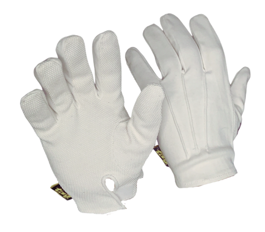 TAG PARADE GLOVE - WHITE COTTON (TAG WCP)